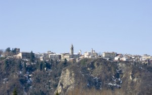 Il paese di Rocca Grimalda.