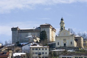 Il castello di Silvano d’Orba.