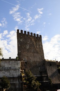 Mura Aureliane: Porta Tiburtina “Fronte”