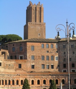 torre delle milizie sui mercati di Traiano