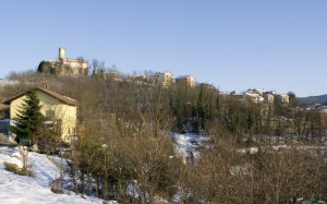 Il paese di Cassinelle, lato Ovest.