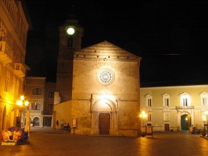 Vista panoramica Cattedrale e Palazzo D’Avalos