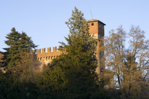 Il castello di Molare, lato Ovest.