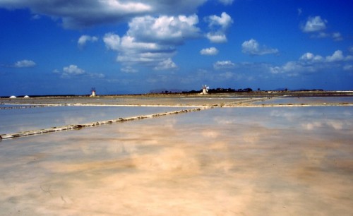 Marsala - Sale, specchi e mulini