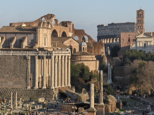 Roma - fori imperiali e colosseo