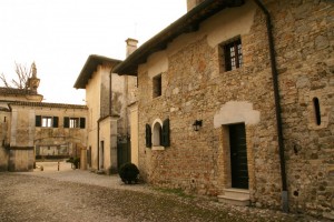 Strassoldo -entrata al Castello di Sopra