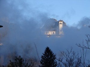 l’ abbazia fra le nuvole