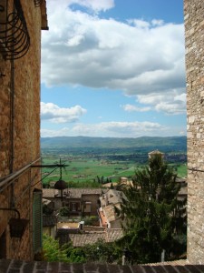 Veduta da Assisi