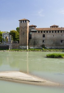 Castelvecchio e il fiume Adige.