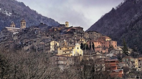 Piglio - Nevicata sul Piglio 