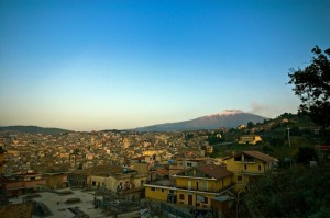 Bronte e il vulcano