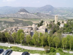 Panorama dal Castello di San Leo