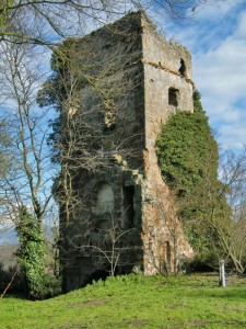 La torre rudere di Montecalvello