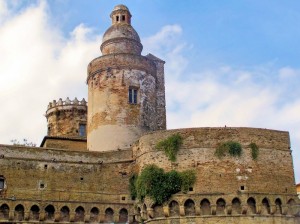 La torre del castello Caldoresco