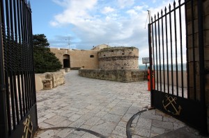 L’ingresso del Castello Aragonese