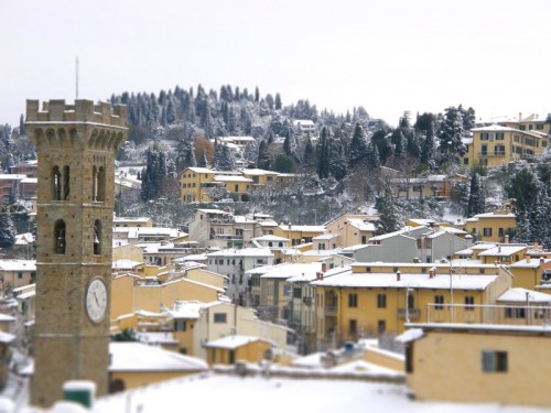 Fiesole - quando tutto è bianco