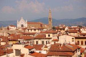Sopra i tetti di Firenze
