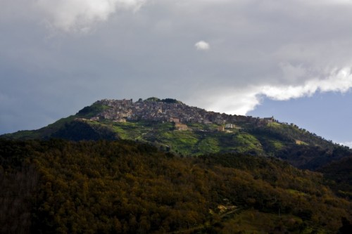 San Mauro Castelverde - Tante curve fino in cima