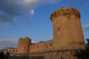 Tramonto sul castello