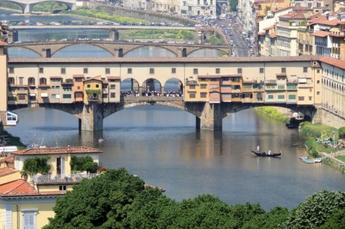 Firenze - Ponte Vecchio da piazzale Michelangelo
