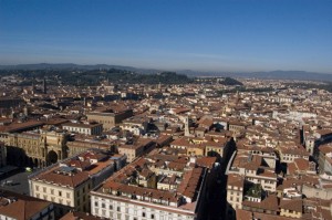 Panorama dalla cupola del Duomo