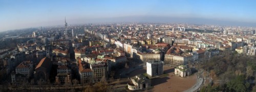 Milano - Panorama dalla Torre Branca