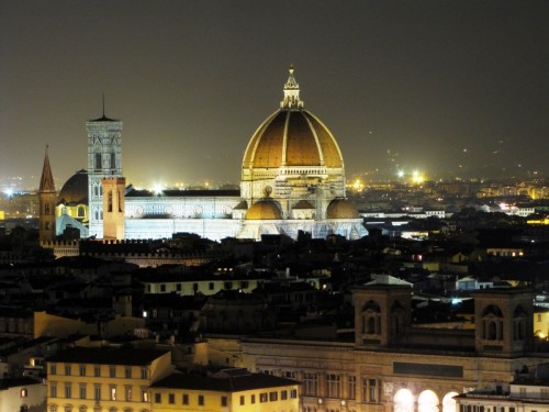 Firenze - Immagine di Firenze di notte