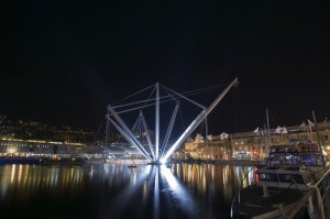” La notte di Genova dal Porto Antico “