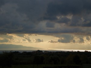 VISTA DELLO STRETTO IN UNA GIORNATA DI NOVEMBRE