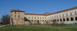 Il cortile del Castello Mediceo
