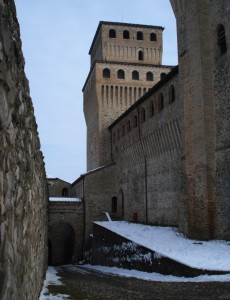 Gioco di geometrie con neve .