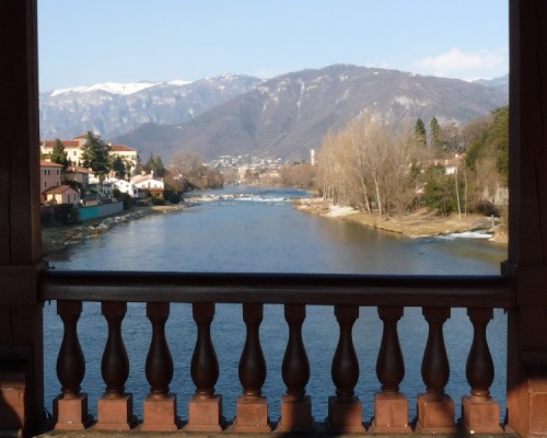 Bassano del Grappa - vista dal ponte