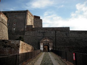 L’ingresso principale alla fortezza