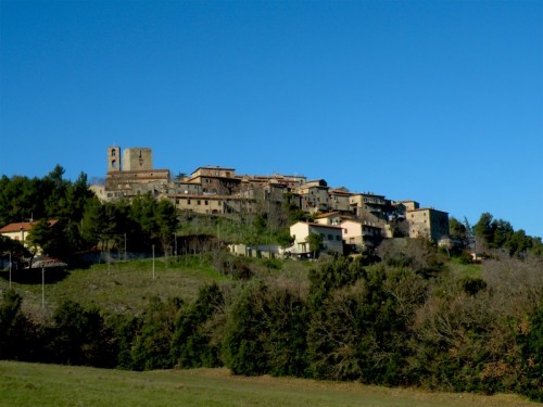 Castelnuovo di Val di Cecina - Panorama di Montecastelli