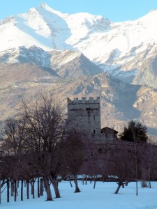 una delle molte dimore castellane