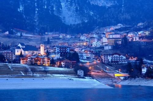 Molveno - Prime luci della sera a Molveno Molveno - Prime luci della sera a Molveno