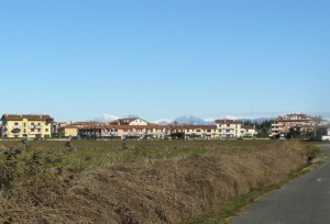 Con il cielo azzurro