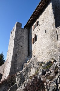 particolare della fortezza di Castelmonte