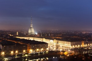 Torino in notturna