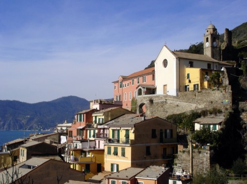 Vernazza - Sole d'inverno