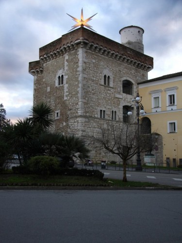 Benevento - La cometa sul castello