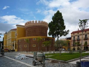 Anche con i lavori in corso…Il castello Doria…Conserva la sua imponenza