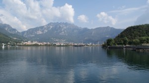 Foto panoramica di Lecco