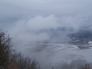 Inverno sul lago di Vico