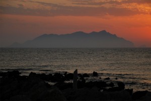 Marettimo vista da Favignana