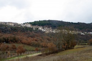 Una panoramica di Fagnano Alto