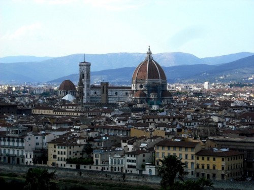 Firenze - Santa Maria del Fiore-Firenze- Vista dal Piazzale Michelangelo