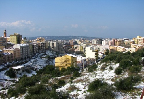 Sassari - dopo tanti anni... Sassari sotto la neve Sassari - dopo tanti anni... Sassari sotto la neve