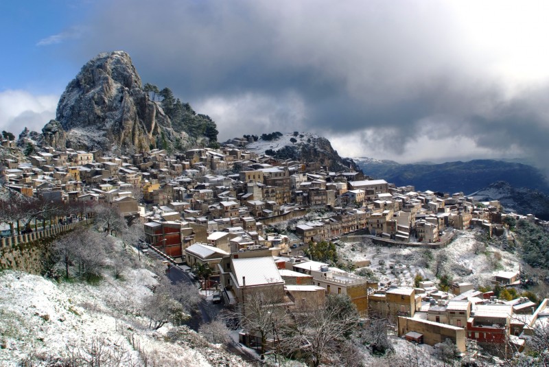 ''Caltabellotta e la neve'' - Caltabellotta