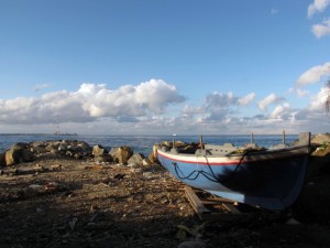 …tirammu ‘a barca o’ sciuttu….